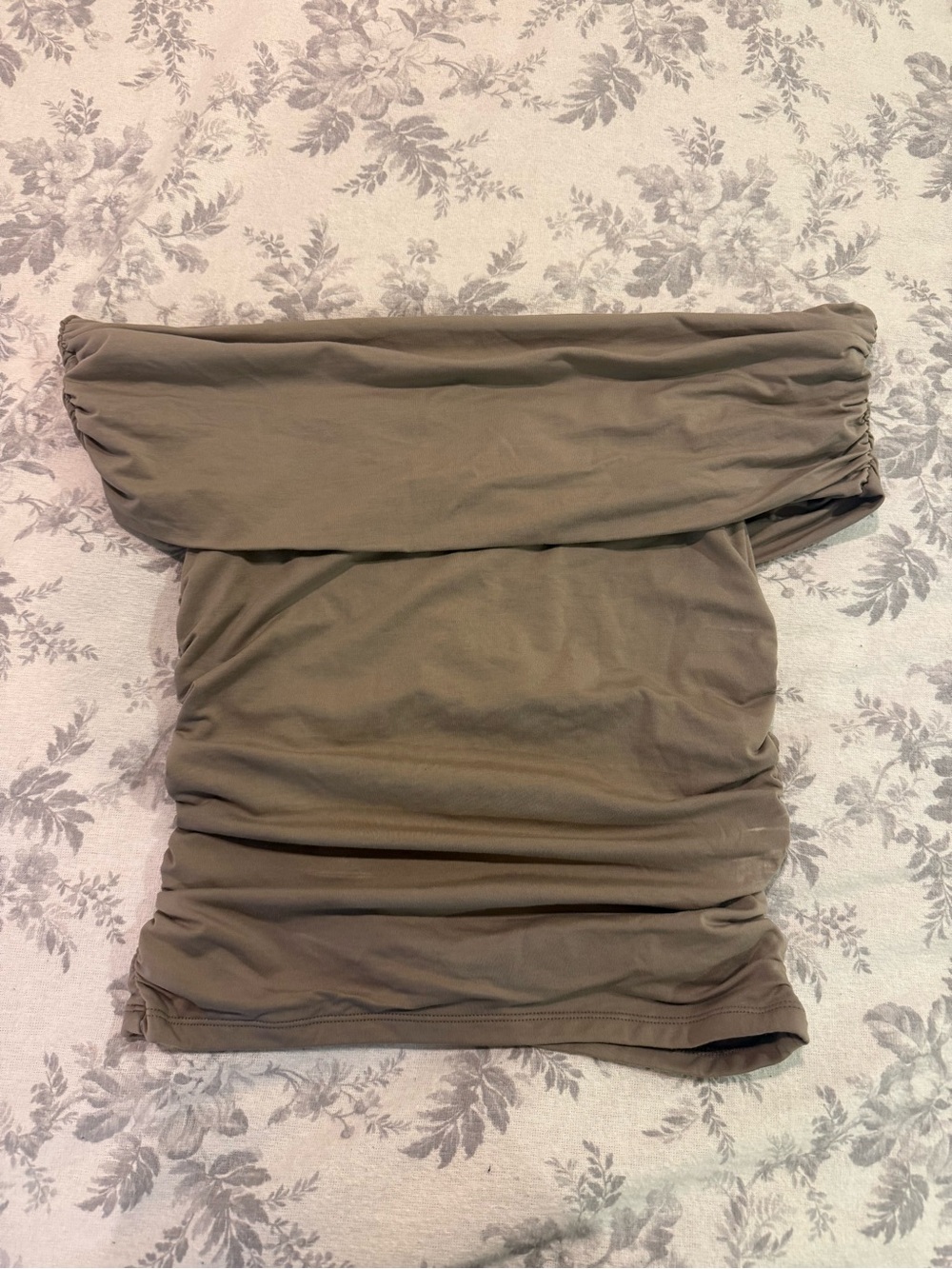 Abercrombie & Fitch Modal-Blend Tee in Olive